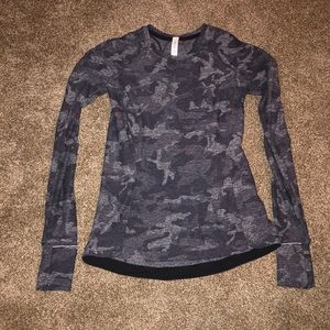 Lululemon Runderful Long Sleeve Camo